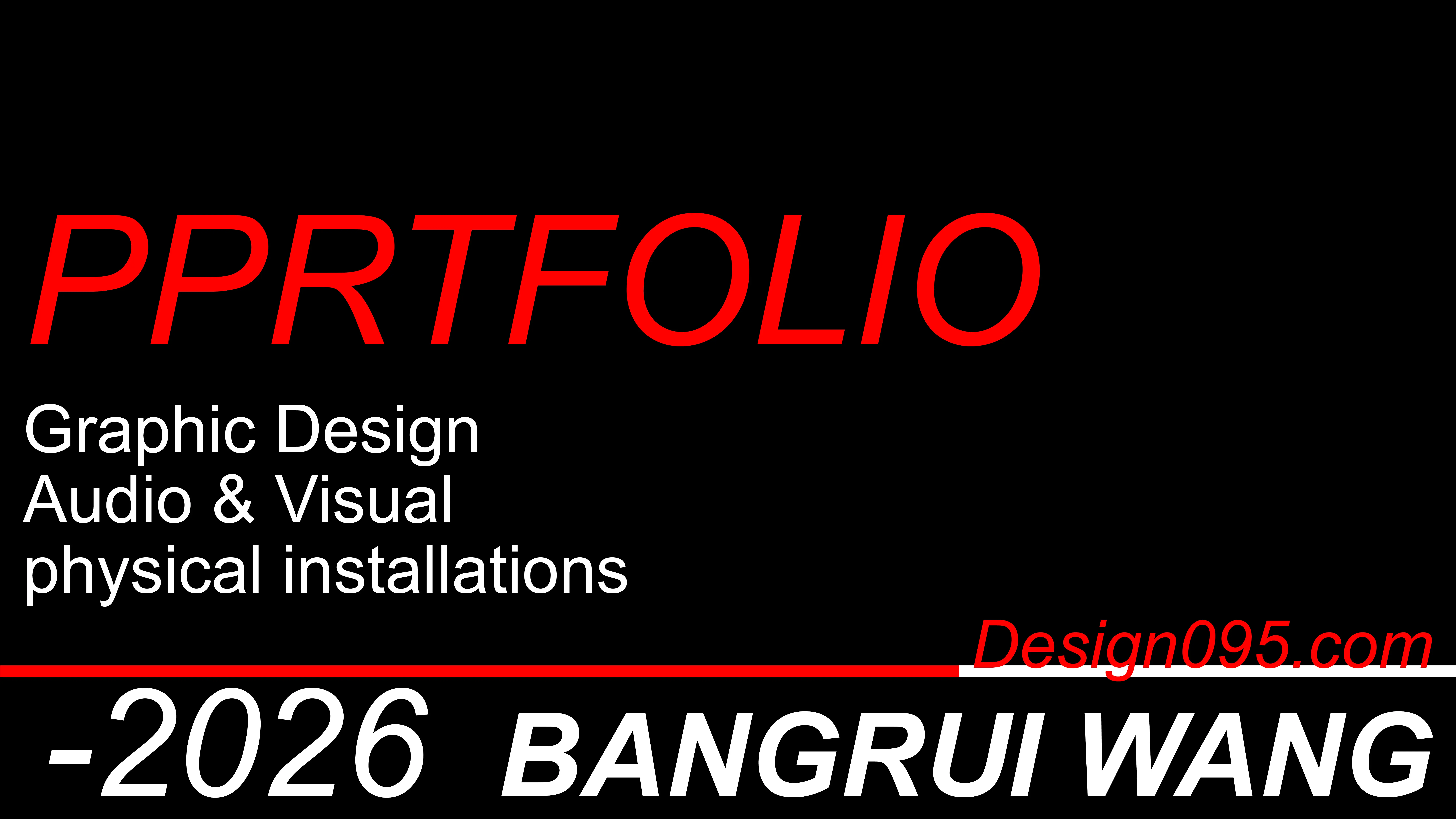 Bangrui Wang portfolio page 1